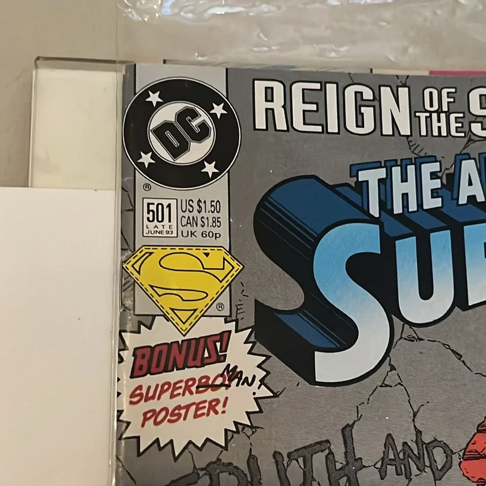 The Adventures Superman #501 Jun 93 Reign Of Supermen DC Comics Comic Book
